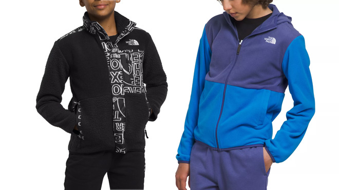 The North Face Teen Glacier Full Zip Hooded Jacket