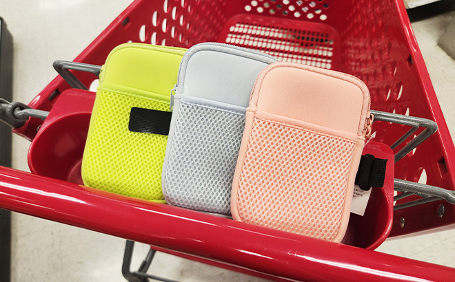 Three Water Bottle Backpacks in the Cart