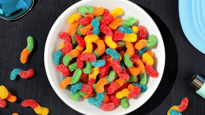 Trolli Sour Brite Crawlers Gummy Worms