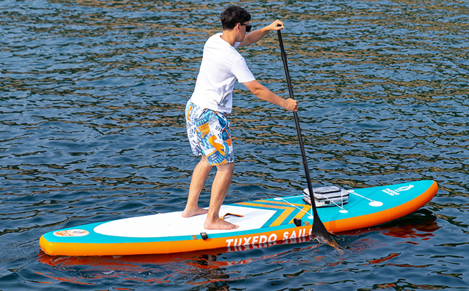 Tuxedo Sailor Inflatable Stand Up Paddle Board