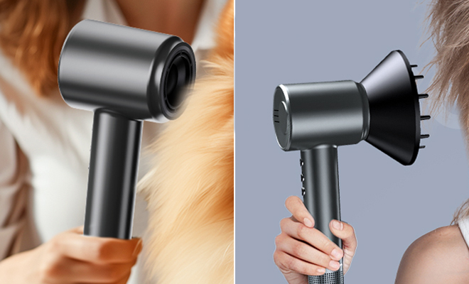 Two Professional Hair Dryers with Diffuser