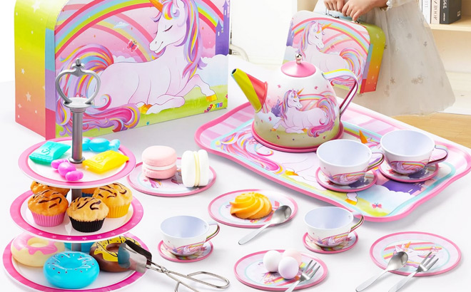 Unicorn Tea Party Set