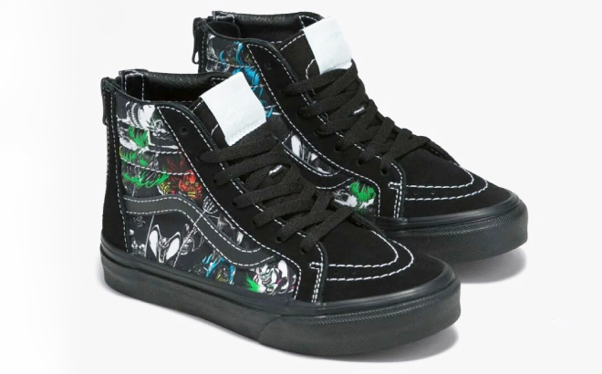 VANS x Disney Villains Kids Sk8 Hi Shoes