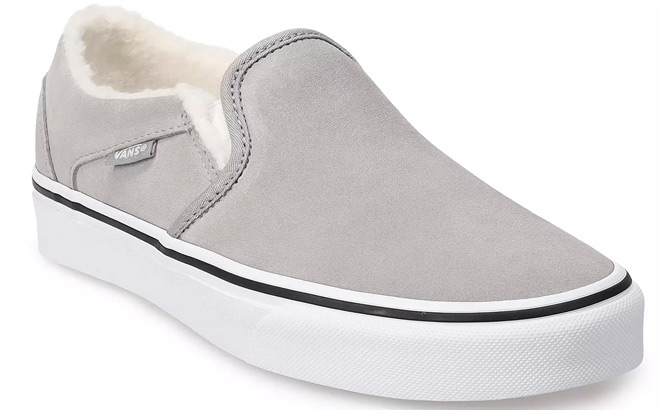 Vans Asher Womens Suede Slip On Shoe