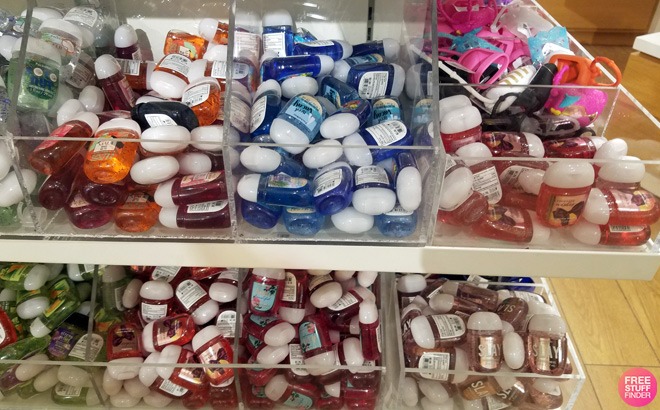 Variety of Bath Body Works Hand Sanitizers