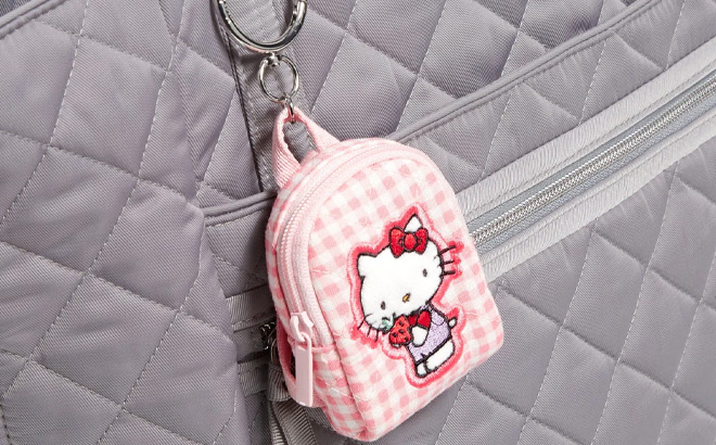 Vera Bradley Hello Kitty Mini Backpack Bag Charm