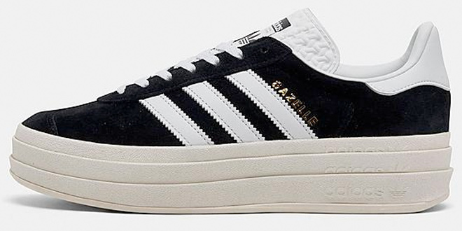 WOMENS ADIDAS ORIGINALS GAZELLE BOLD CASUAL SHOES