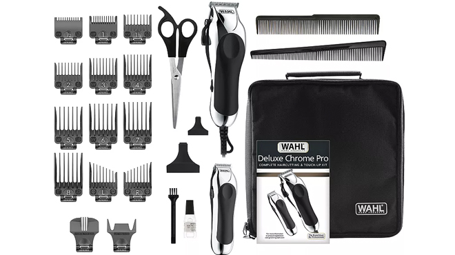 Wahl Deluxe Chrome Pro Kit