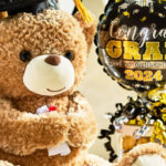 Way To Celebrate Graduation 2024 12 inch Brown Bear Plush