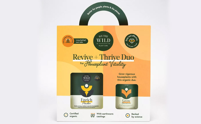 We the Wild Houseplant Revive and Thrive Kit