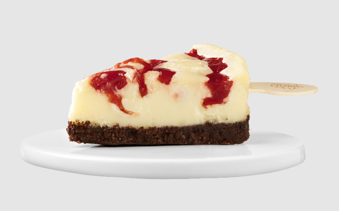 White Castle Cheesecake on a Stick