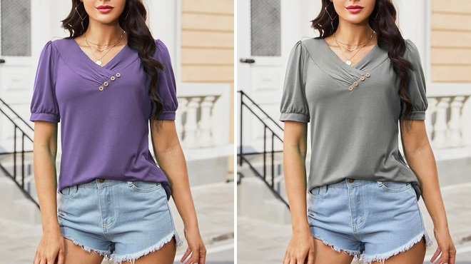 Womens Summer Tops