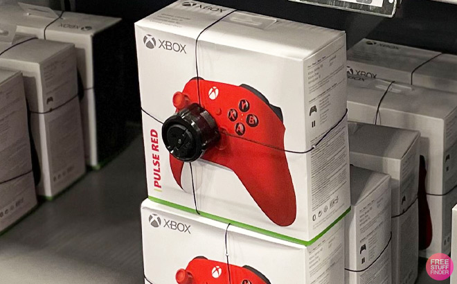 Xbox Wireless Controller in Pulse Red Color