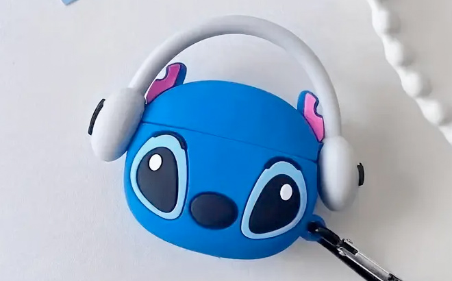 1Pc Disney Stitch For Airpods Protective Case Wireless Headset Aesthetic Earphone Case