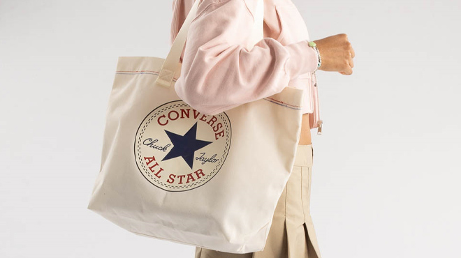 3 Converse Graphic Tote