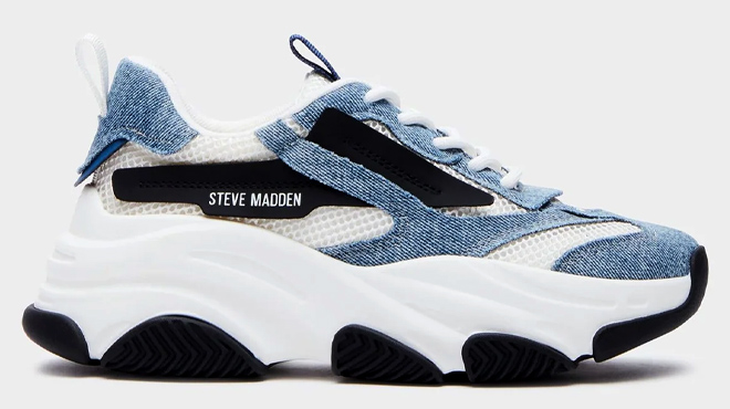 3 Steven Madden Possession Denim Fabric Shoes