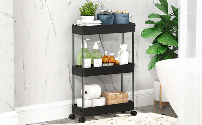 3 Tier Slim Storage Cart