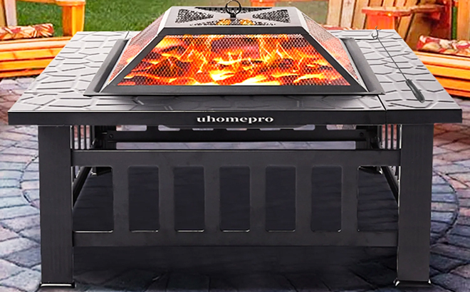 Wood Burning Fire Pit Table $88 Shipped at Walmart | Free Stuff Finder