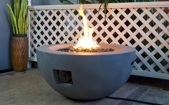 36 Inch Propane Gas Fire Pit