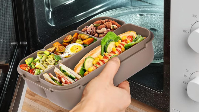 4 Compartment Bento Box