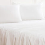 4 Piece Queen Sheet Set in White Color