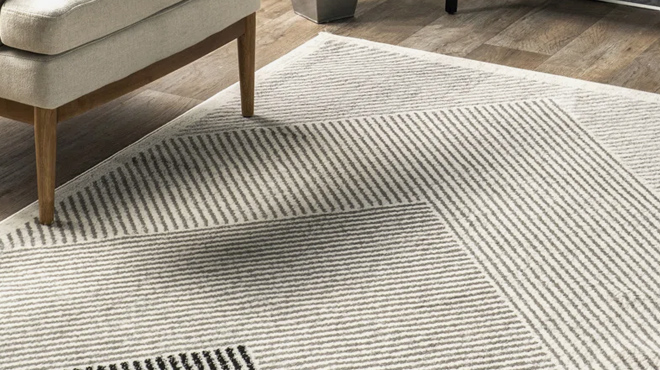 6 Charline Striped Area Rug