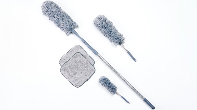 6 Piece Microfiber Duster Set