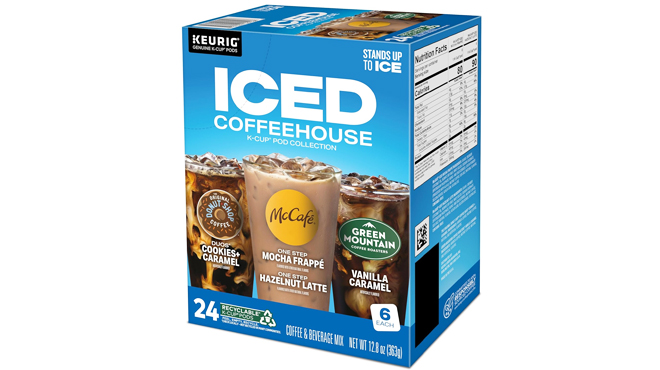 A Box of Keurig Iced Coffee Single Serve K Cup Pods 24 Count