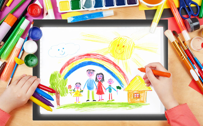 A4 LED Drawing Board Tablet