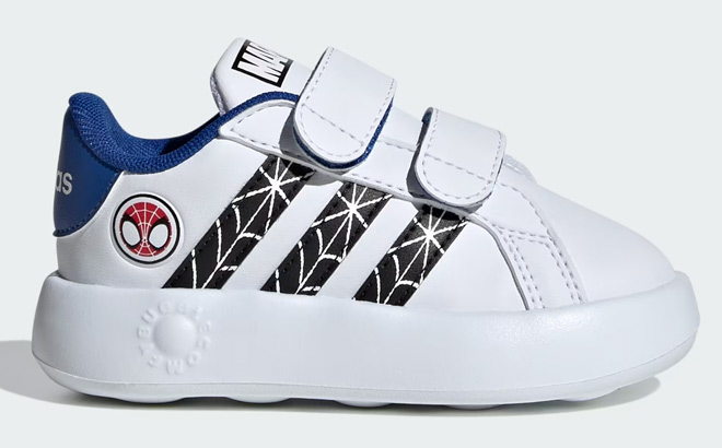 Adidas Kids Marvels Spider Man Grand Court Shoes