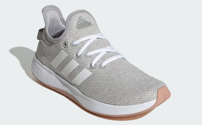 Adidas Womens Cloudfoam Pure Shoes in Grey Color