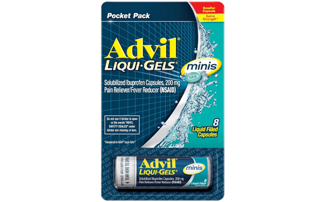 Advil Liqui Gels Pain Reliever Capsules