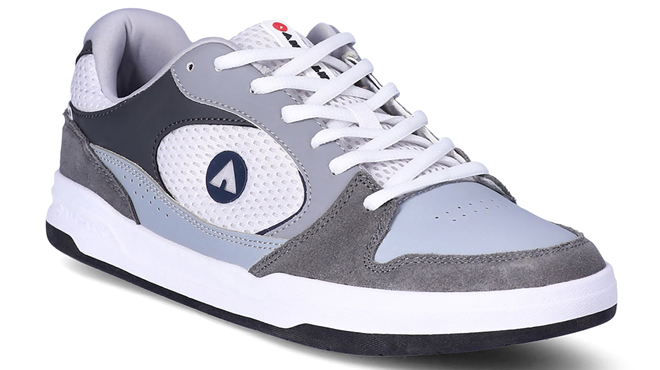 Airwalk Mens Aerial Low Sneakers in Gray