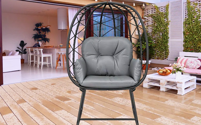 Alexei Egg Chair with Stand