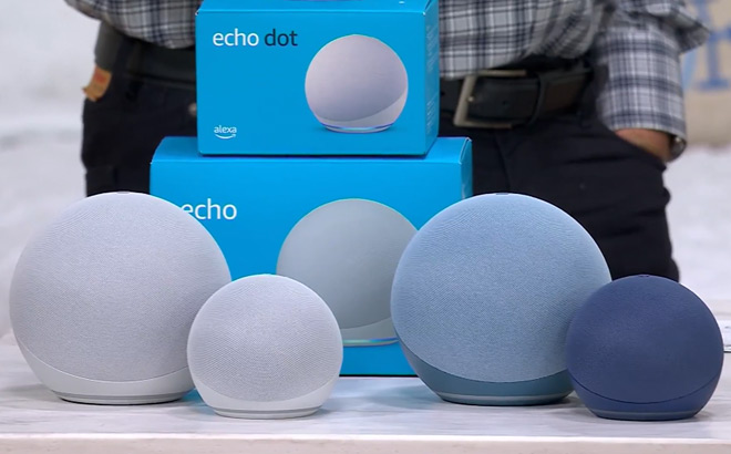 Amazon Echo and Echo Dot Smart Speakers