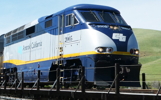 Amtrak Capitol Corridor Train