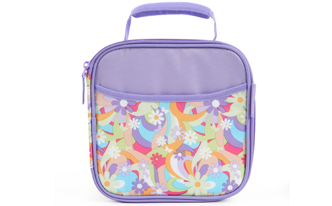 Arctic Zone 5 Piece Lunchbox Set in FLoral Paint Swirl