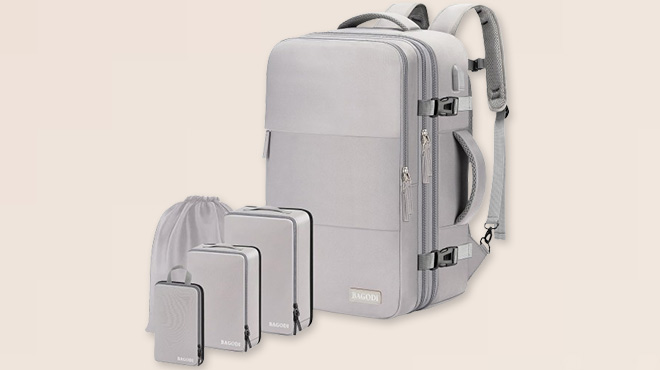 Bagodi Expandable Carry On Backpack