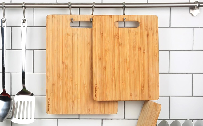 Bamboo Cutting Board 3 Piece Set