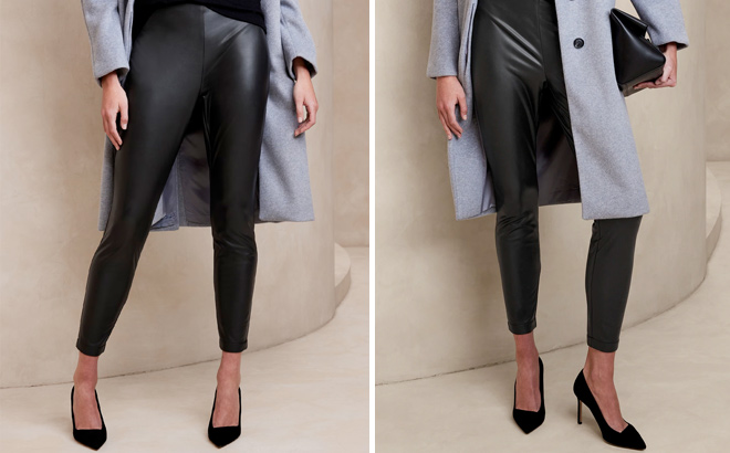 Banana Republic VEGAN LEATHER LEGGING