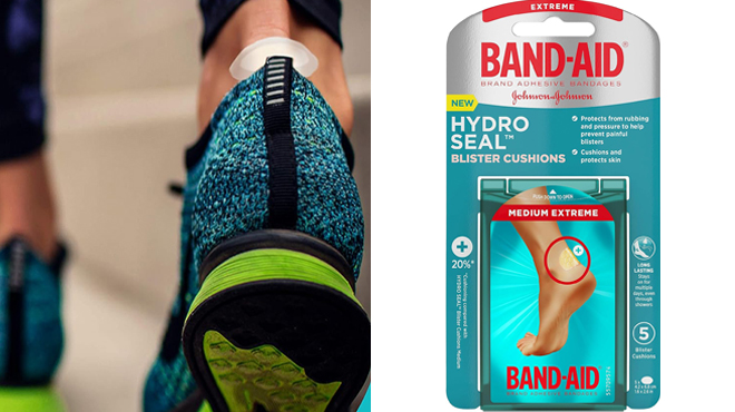 Band Aid 5 Count Hydro Seal Blister Cushions