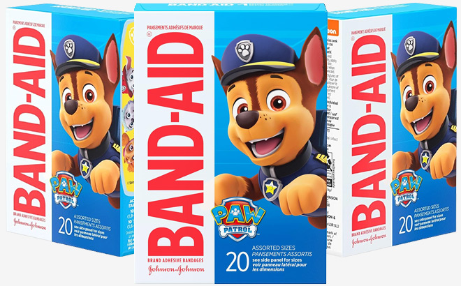 Band Aid Paw Patrol Bandages 20 Count