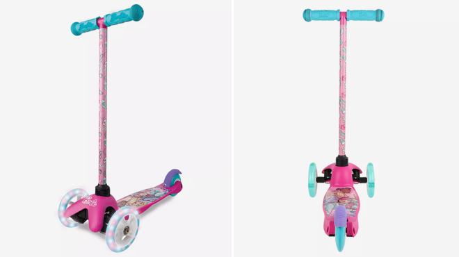 Barbie Self Balancing Light Up 3 Wheel Scooters