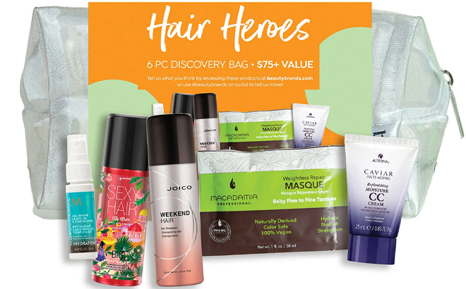 Beauty Brands Hair Heroes Discovery Bag