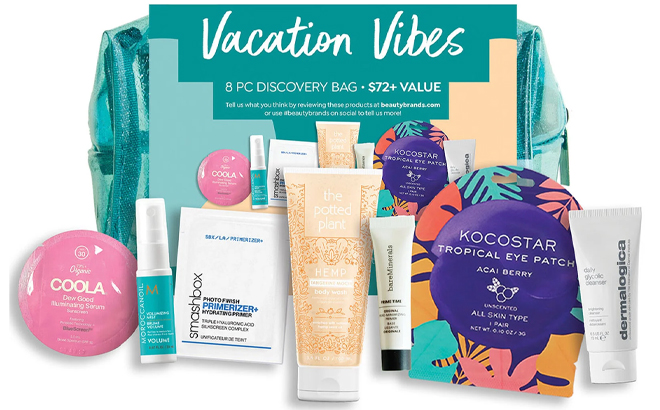 Beauty Brands Vacation Vibes Discovery Bag