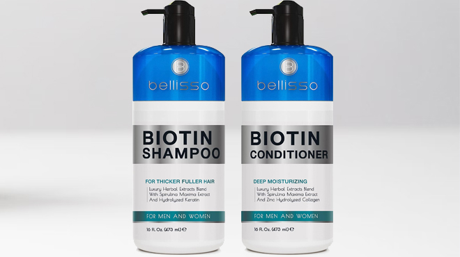 Belisso Biotin Shampoo and Conditioner