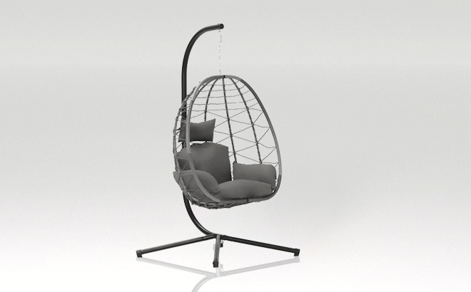 Bifanuo Indoor Outdoor Wicker Swing Egg