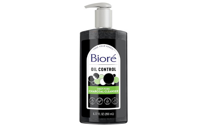 Biore Deep Pore Charcoal Face Wash