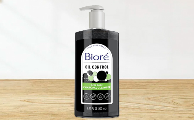 Biore Face Wash on a Table