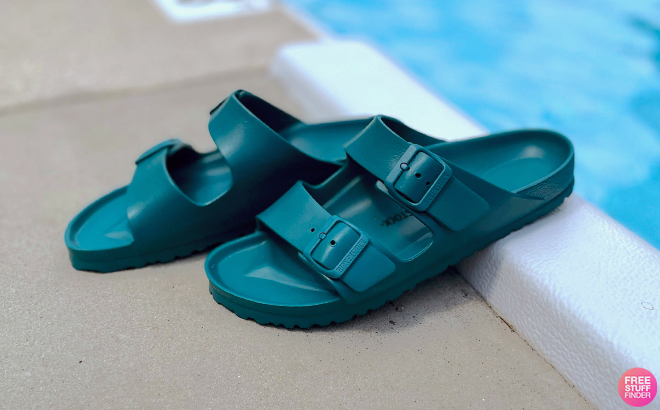 Birkenstock Arizona EVA Sandals Teal